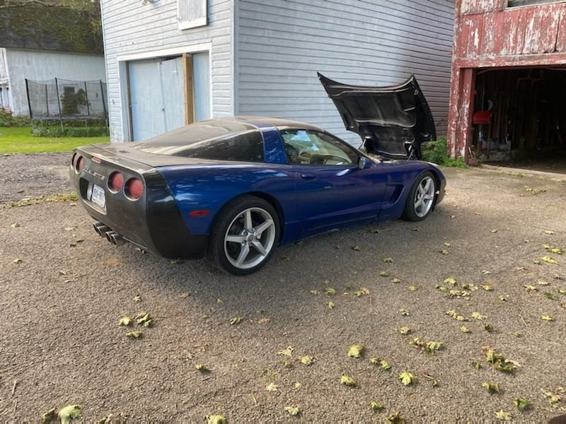 2002 Chevrolet Corvette - 2002 Chevy Corvette M6 - Used - VIN 1G1YY22G125121149 - 50,000 Miles - 8 cyl - 2WD - Manual - Coupe - Blue - Buffalo, NY 14220, United States