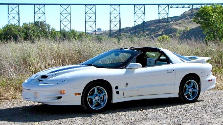 1999 Pontiac Firebird - 30th Anniversary Trans Am - Used - VIN 2G2FV22G9X2224639 - 8 cyl - 2WD - Manual - Coupe - White - Lethbridge, AB T1H7B7, Canada