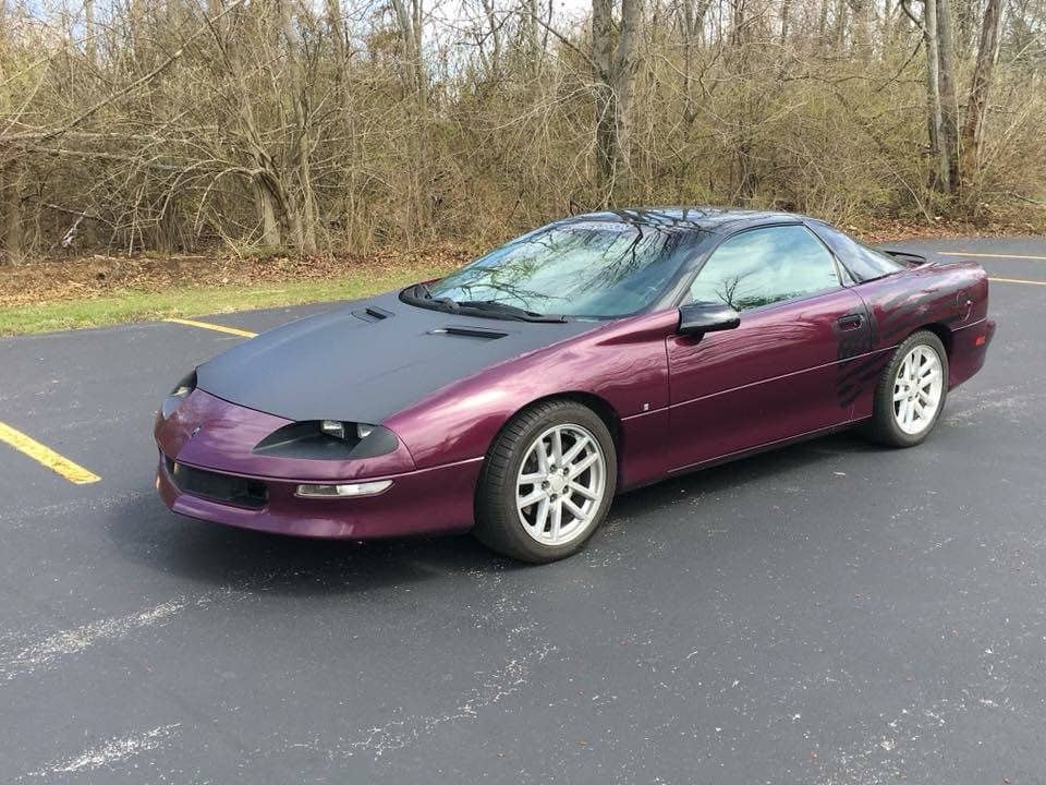 1995 Chevrolet Camaro - 1995 Z28 M6 80xxx mi Hardtop - Used - VIN 2G1FP22P4S2161781 - 8 cyl - 2WD - Manual - Coupe - Purple - Florence, KY 41042, United States