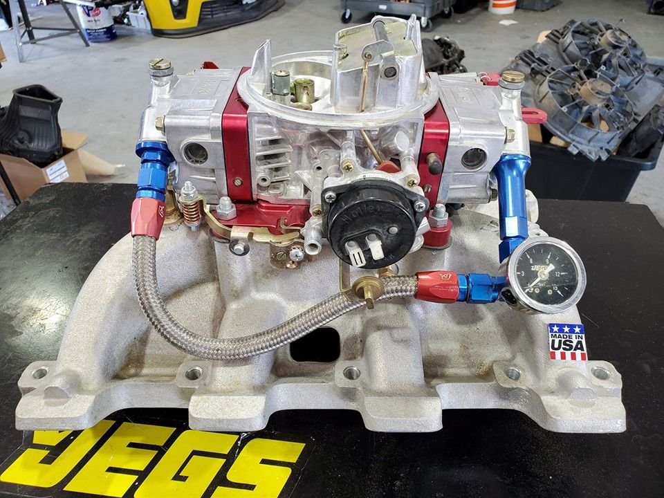 LS Carb setup with Holley Carb msd 6010 box LS1TECH Camaro and