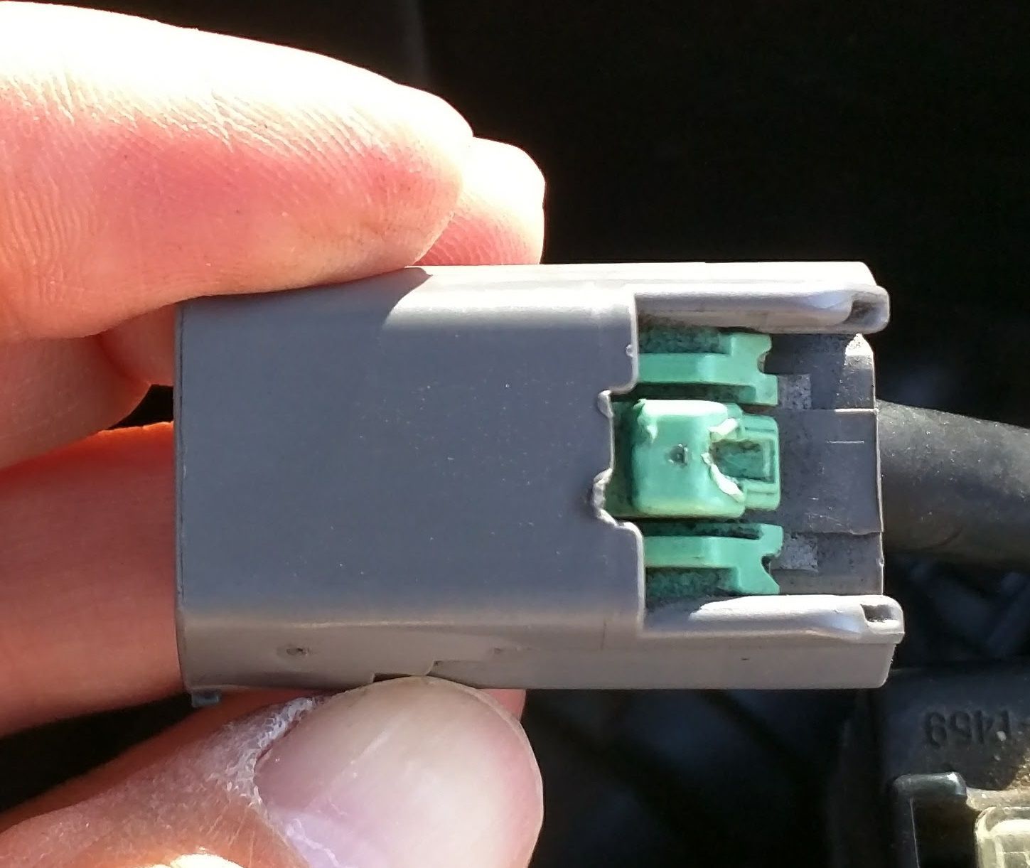 Fixing a stuck slidelocking electrical connector Maxima Forums