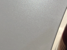 This is how the paint looks in the light.