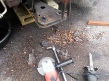 Cutting wheel on the grinder had them off in less than 5 mins