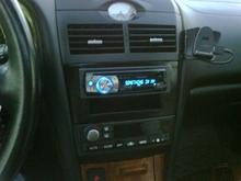Single DIN Dash kit made from the factory BOSE   pocket from an aftermarket kit