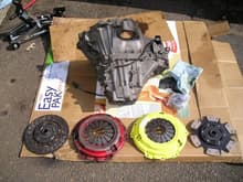 some of my old clutches. now have a spec stage 5