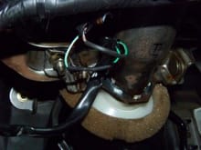Figure 5. ASCD brake/clutch cancel switch harness wired to ASCD brake cancel switch harness.