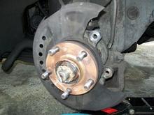 fairly easy brake job.