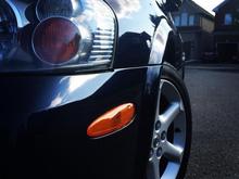 Crystal clear headlights and side view