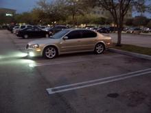 Progress front, eibach rear, illuminas, 5k fogs