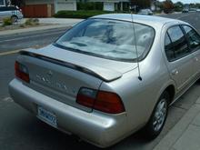View of the back.