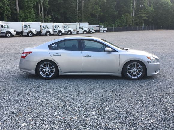 lowered on h&r altima springs