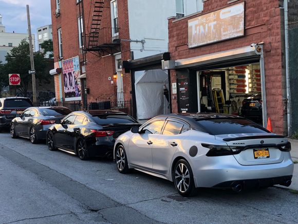 Keviar, milton’s and my car at the Art of tint