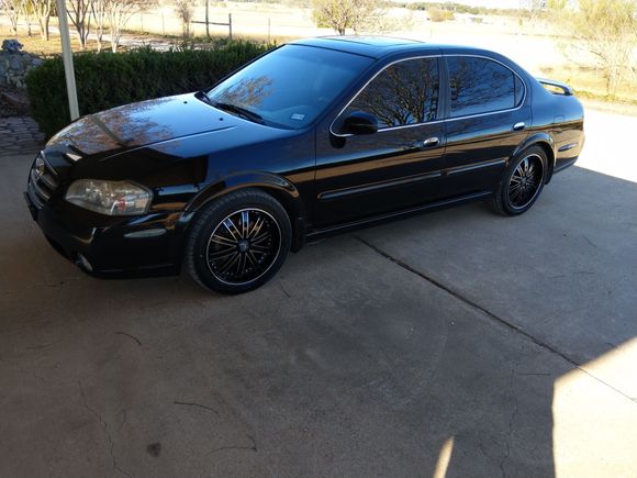 My 02 maxima on 18's