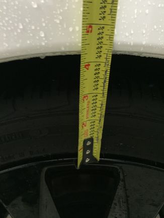 rear height after