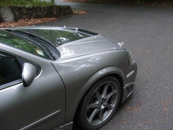 Old wheels...they were powder coated to match the whip...