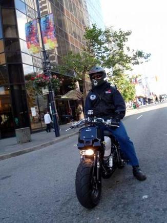 Me - Prez Vancouver Ruckus Riders 40   members .