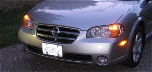 I'm using 25-SMD Amber Wedge Bulbs in my Daytime Running Lights, to match the amber side-markers. It's a subtle, visual mod that few people notice.