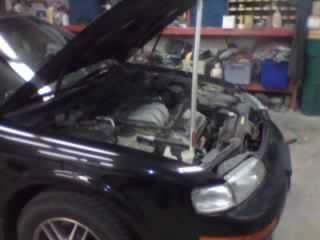 getting the driver front fender replaced