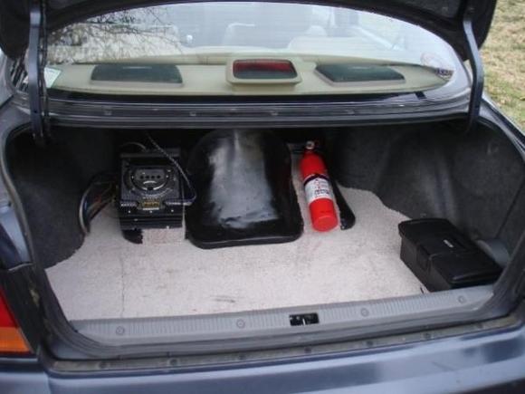 custom fiberglass box for 12" subwoofer