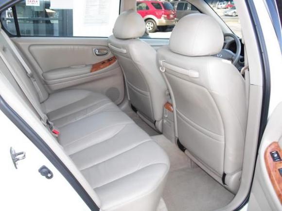 Infiniti Back Seat