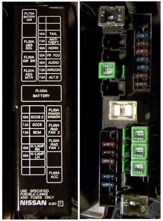 97max underhood fuses