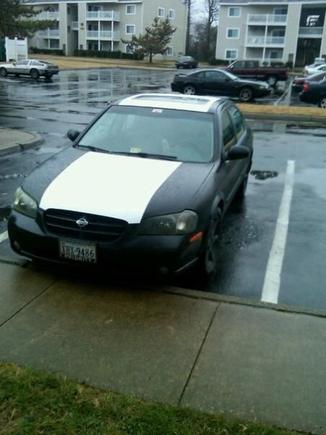 Rainy days dont matter when you got a good lookin Maxima.