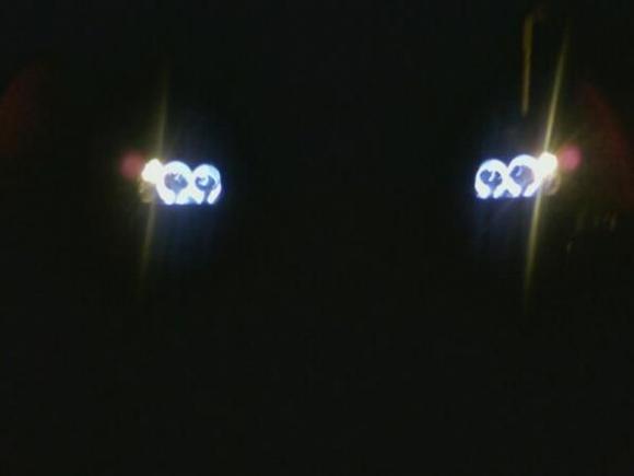 hid halo headlights had to customize in order to fit my car