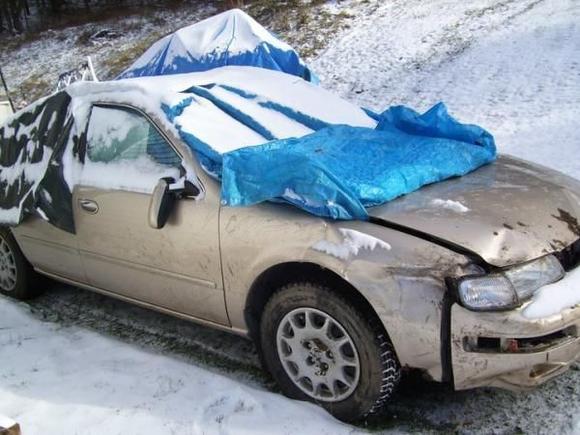 the accident:(