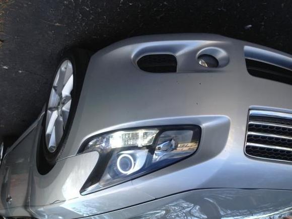 Ghoztlighting painted headlights and halos