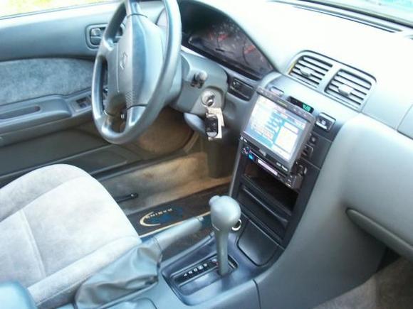 the insideof my car
