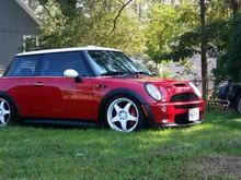 2002 Red Mini Cooper S