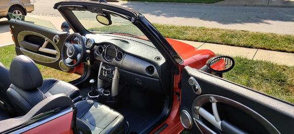 Interior view Top down