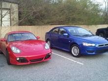 Day i bought it... The Porsche adds a nice touch lol