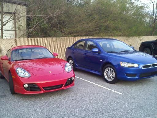 Day i bought it... The Porsche adds a nice touch lol