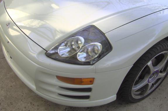 With amber turn signal.