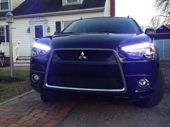 newly installed led's as driving lights