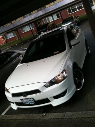 my lancer gts as of now