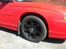 Drag Dr-33 17x7 riding on 235/50/17 Falken Azenis TR-722