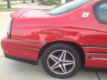 This little damaged totaled this car with 104,000 miles.