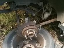 2000 Monte Carlo SS Old Rear Strut removed