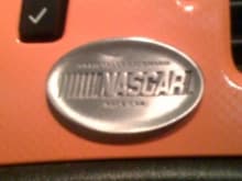 NASCAR badge