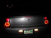 6th gen tail lights lights are on looks better than than stock ones