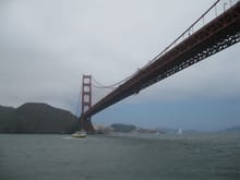 Golden Gate Bridge from Bay Cruise