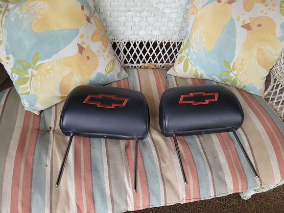 Red bowtie headrest