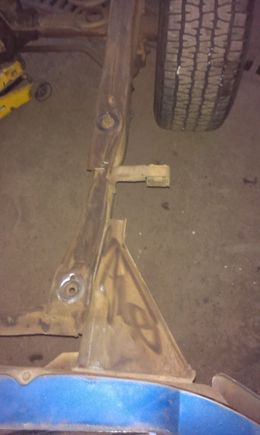 scraping off the old paint