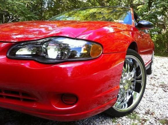 Black headlights, 20 inch Elure 007's