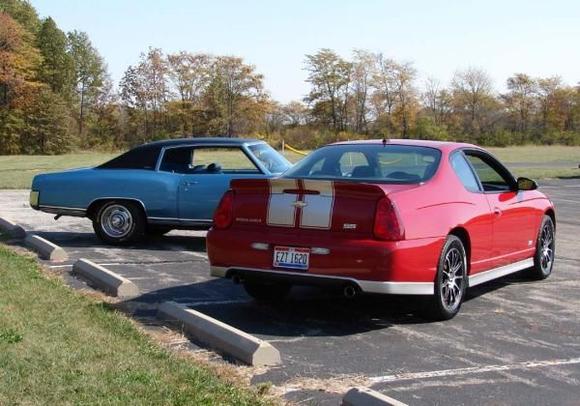 2007 Monte Carlo SS &amp; 1970 Monte Carlo w/400ci