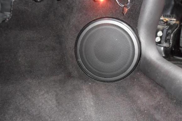 Speaker installed.
