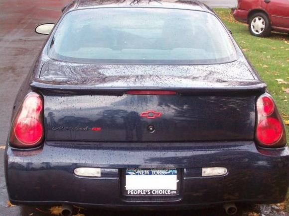 I Love that Ass! =D, I want to Get the Race inspired spoiler however. That and a bodykit, also gunna swap out the tail lights for either the LED versions or the 07 monte Tails.