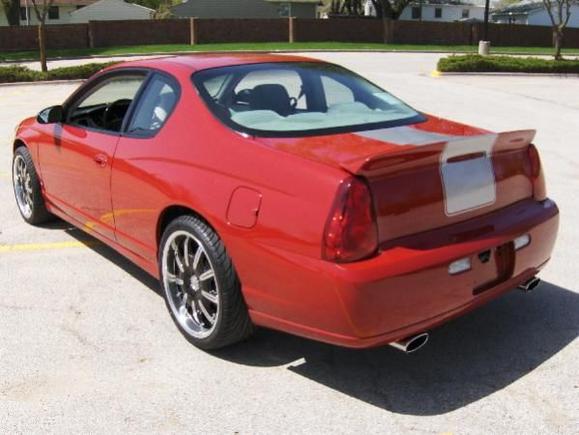 2007 Monte LT with custom dual exhaust w/megaflow mufflers